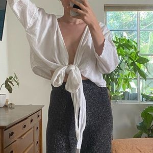 Miranda Bennett Wrap Top